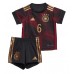 Tyskland Joshua Kimmich #6 Bortedraktsett Barn VM 2022 Kortermet (+ Korte bukser)